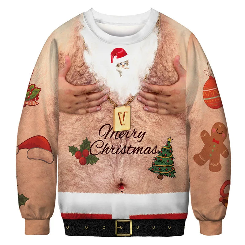 Men s Christmas Jumpers Novelty Xmas Sweaters For Xmas